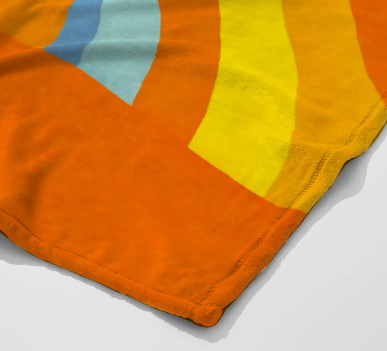 Happy Smile Retro Rainbow Vibes coperta in pile da Andrea Haase Modern Home