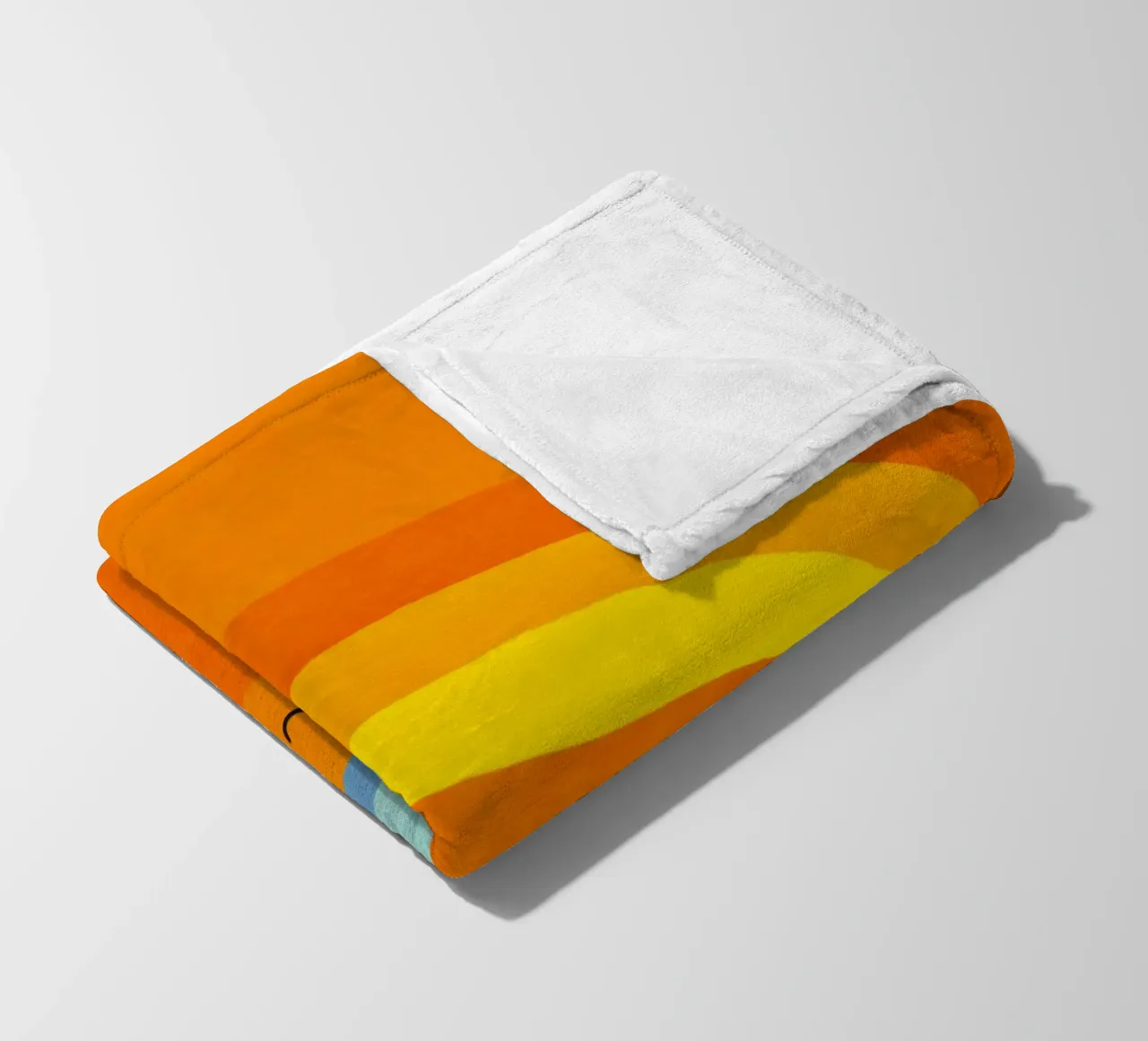 Happy Smile Retro Rainbow Vibes coperta in pile da Andrea Haase Modern Home