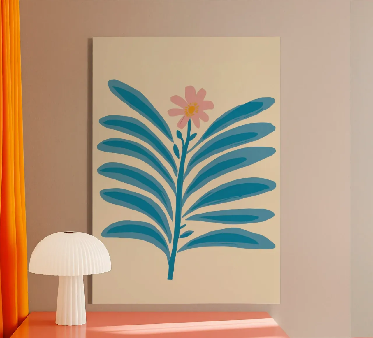 Elegant Azure Branch plexiglass da Luna Aura