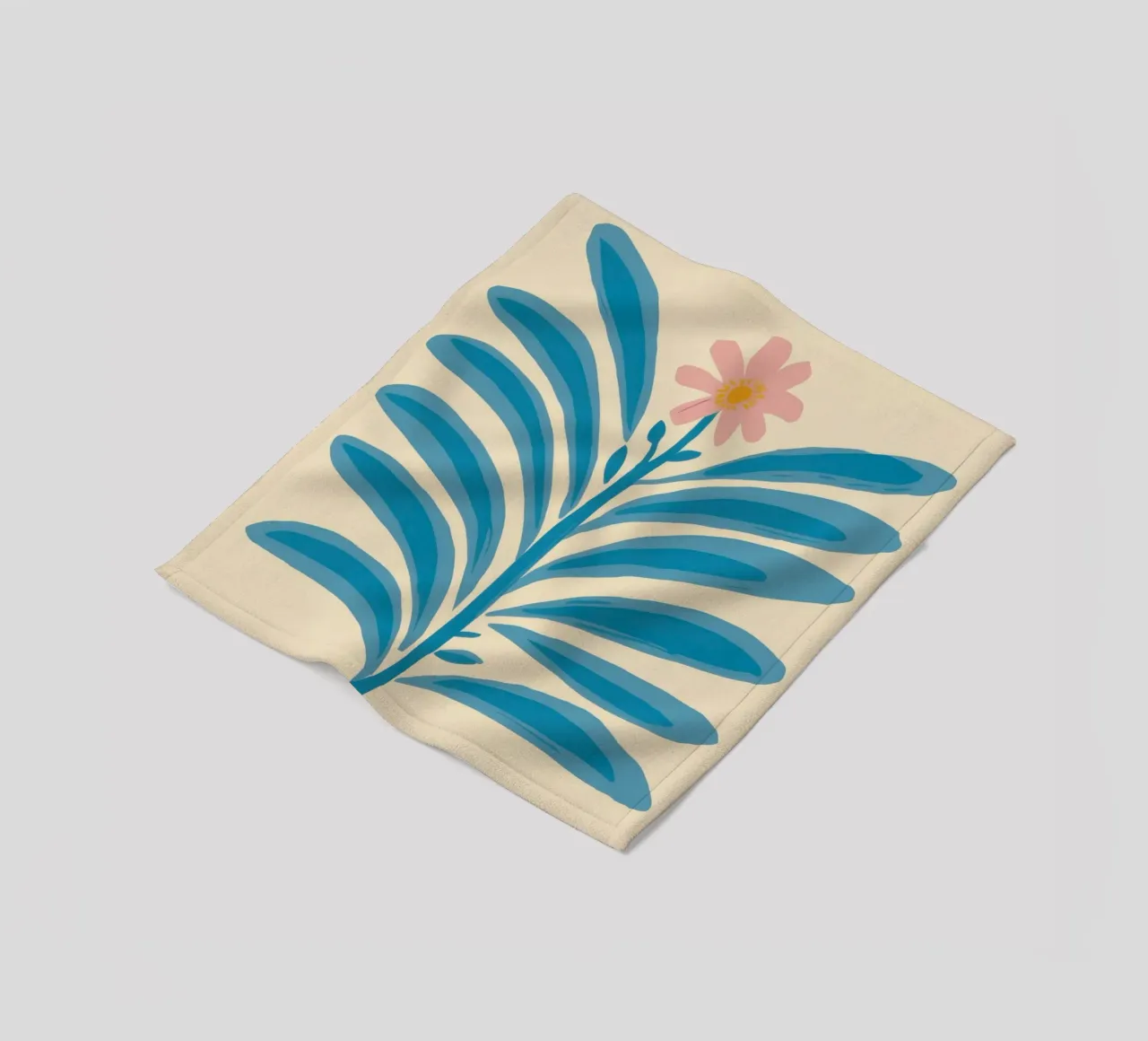 Elegant Azure Branch coperta in pile da Luna Aura