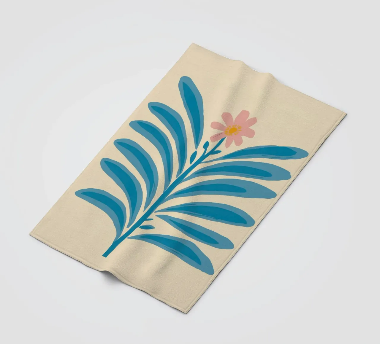 Elegant Azure Branch coperta in pile da Luna Aura