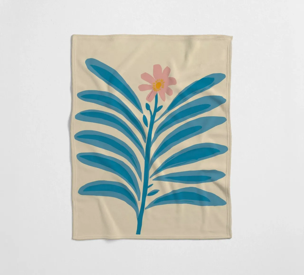 Elegant Azure Branch coperta in pile da Luna Aura