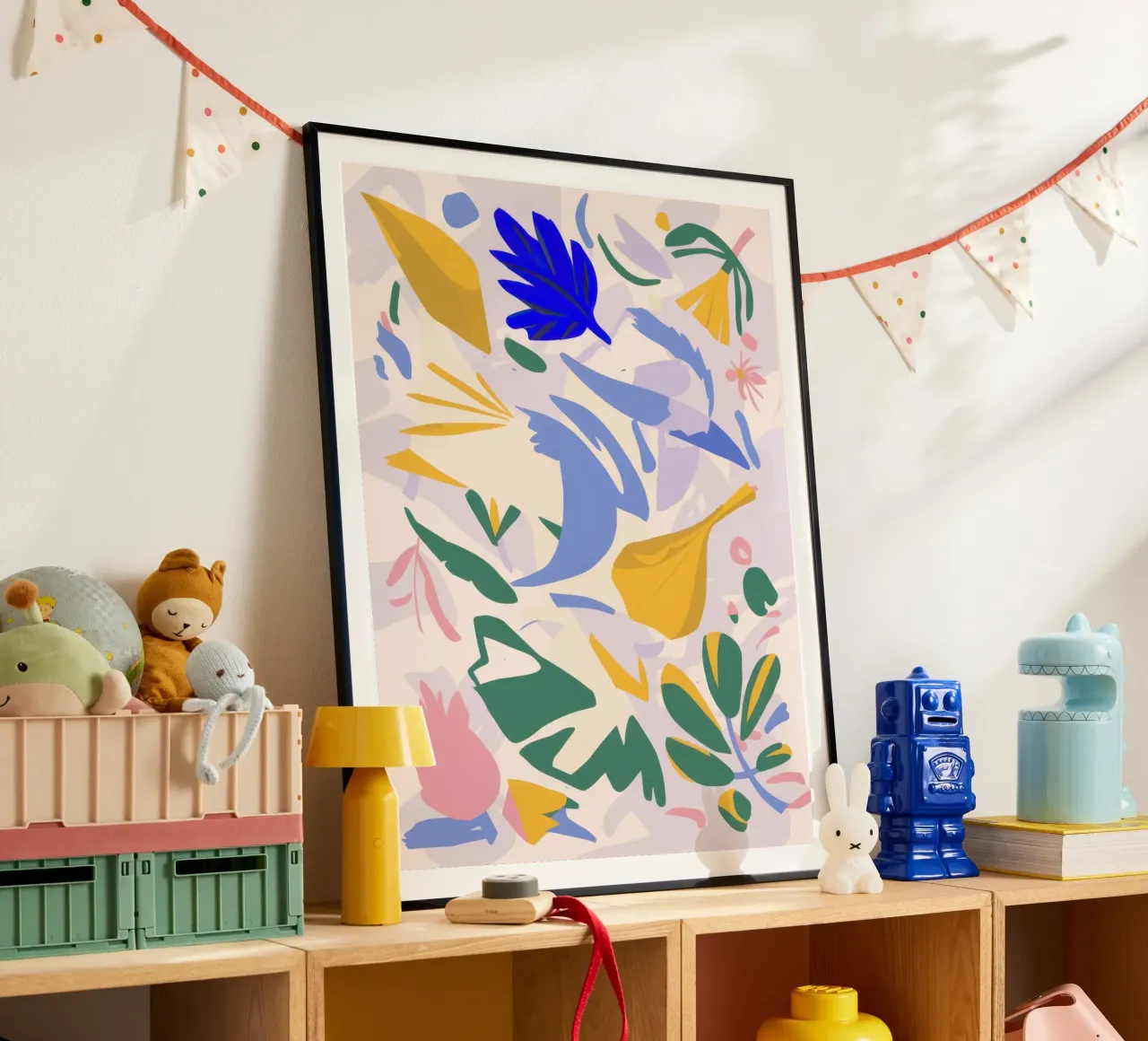 Maraoui Bladertuin poster van Irish Strokes