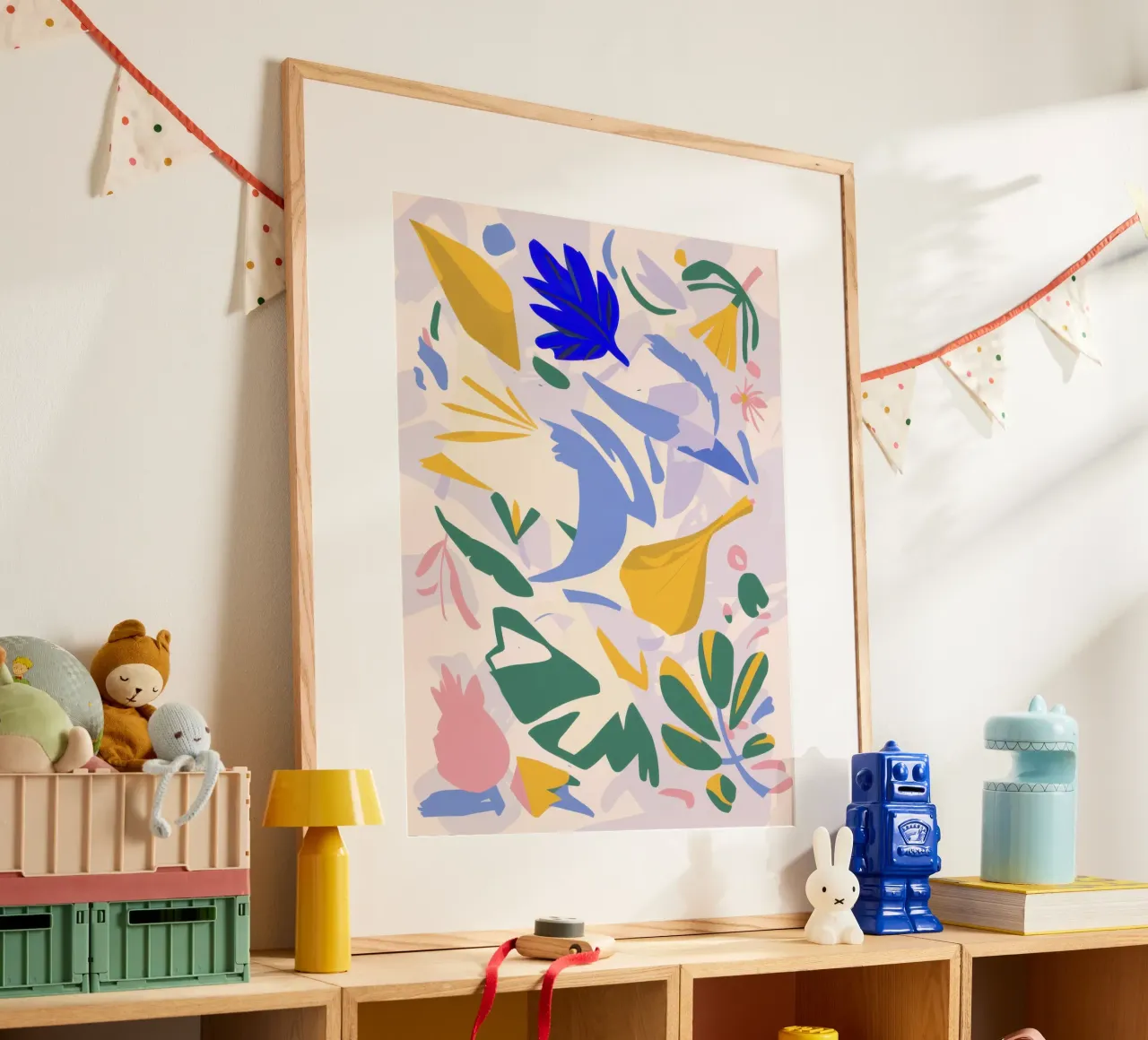 Maraoui Bladertuin poster van Irish Strokes