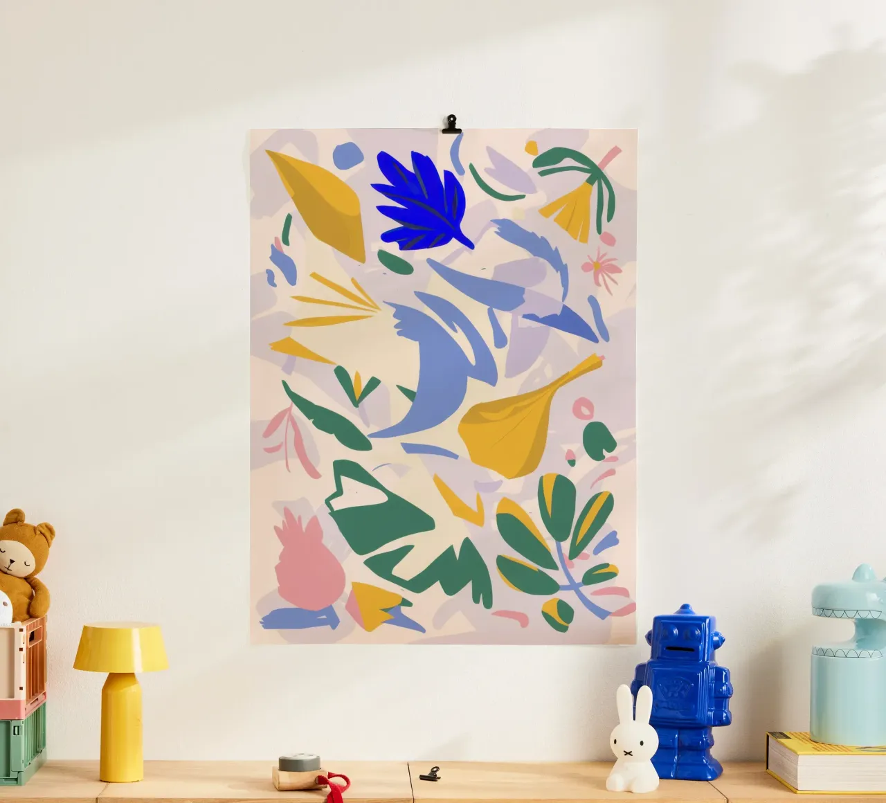 Maraoui Bladertuin poster van Irish Strokes