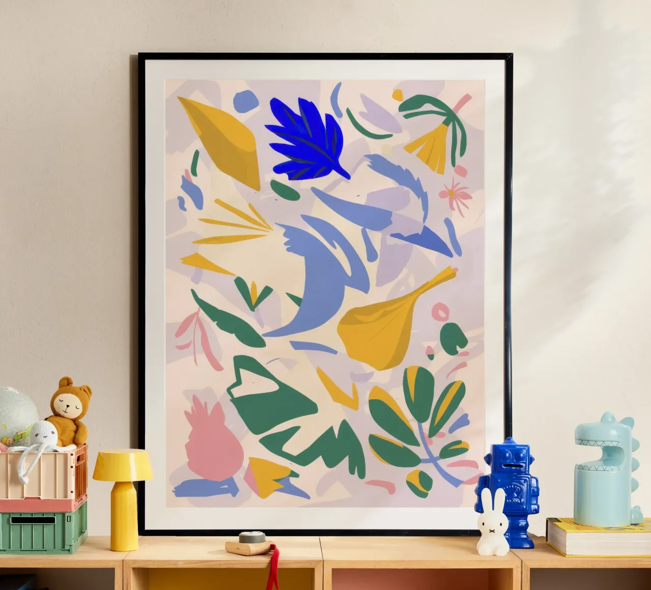 Maraoui Bladertuin poster van Irish Strokes
