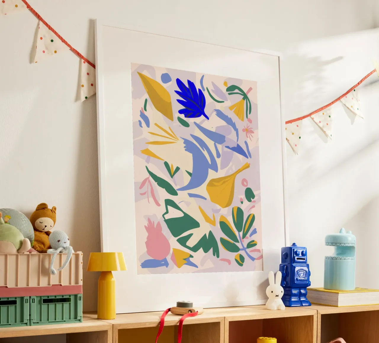 Maraoui Bladertuin poster van Irish Strokes