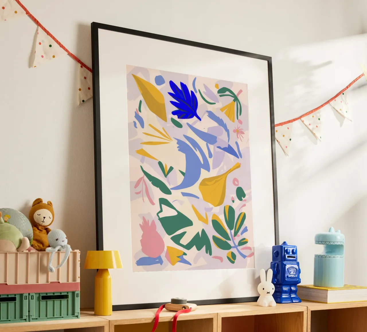 Maraoui Bladertuin poster van Irish Strokes