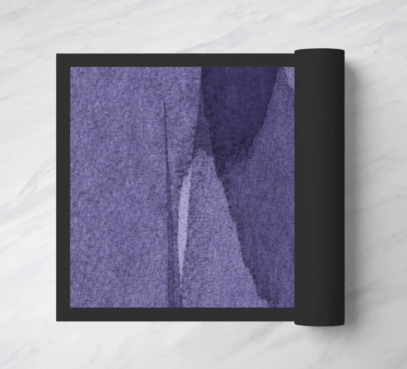 transparent violet paillasson de IRIS LEHNHARDT FINE ART