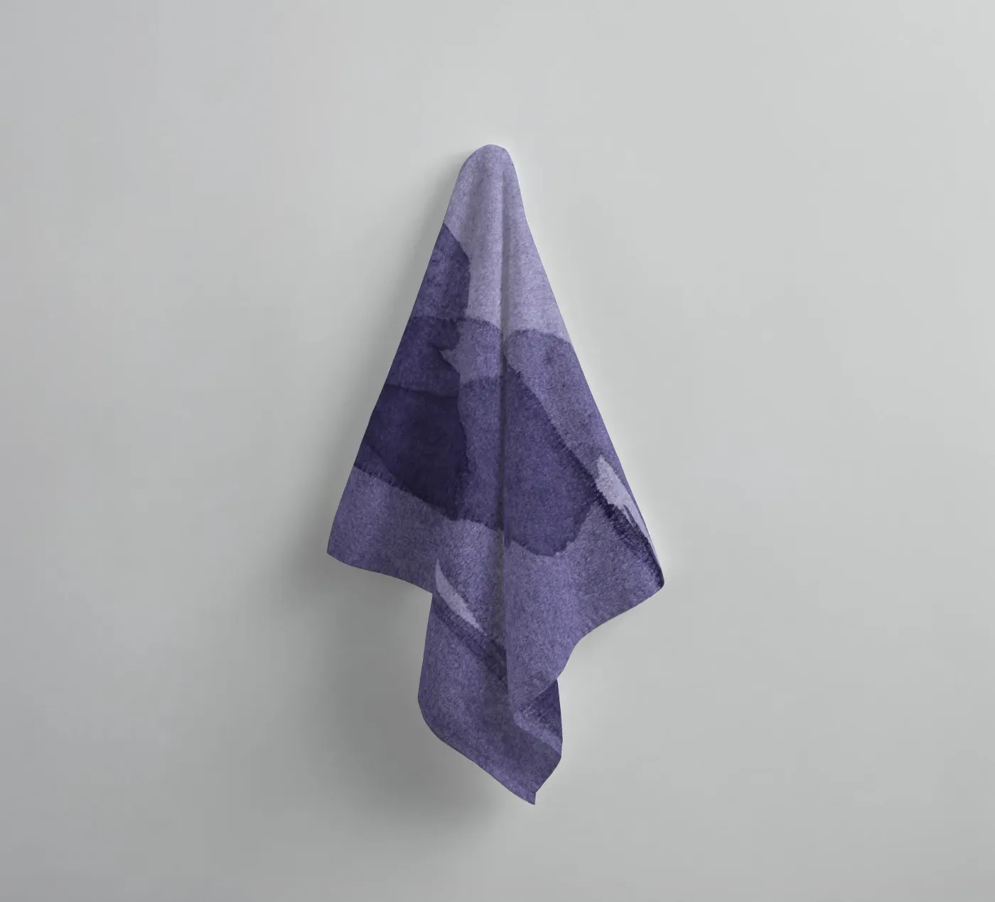 transparent violet towel by IRIS LEHNHARDT FINE ART