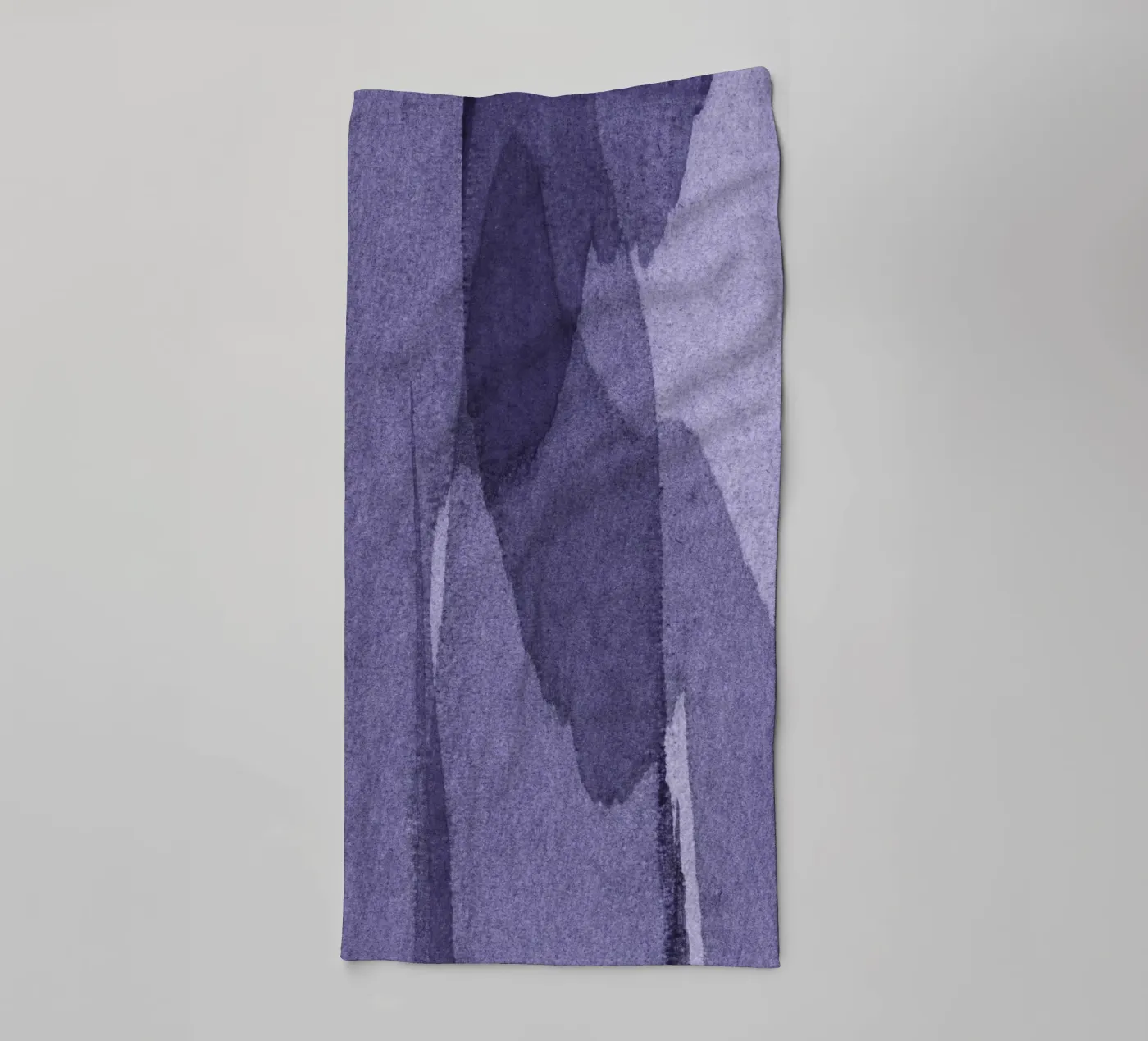 transparent violet towel by IRIS LEHNHARDT FINE ART