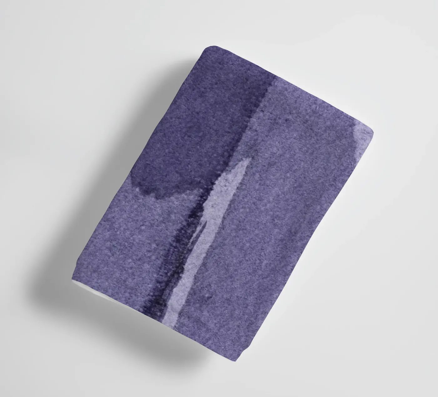 transparent violet towel by IRIS LEHNHARDT FINE ART