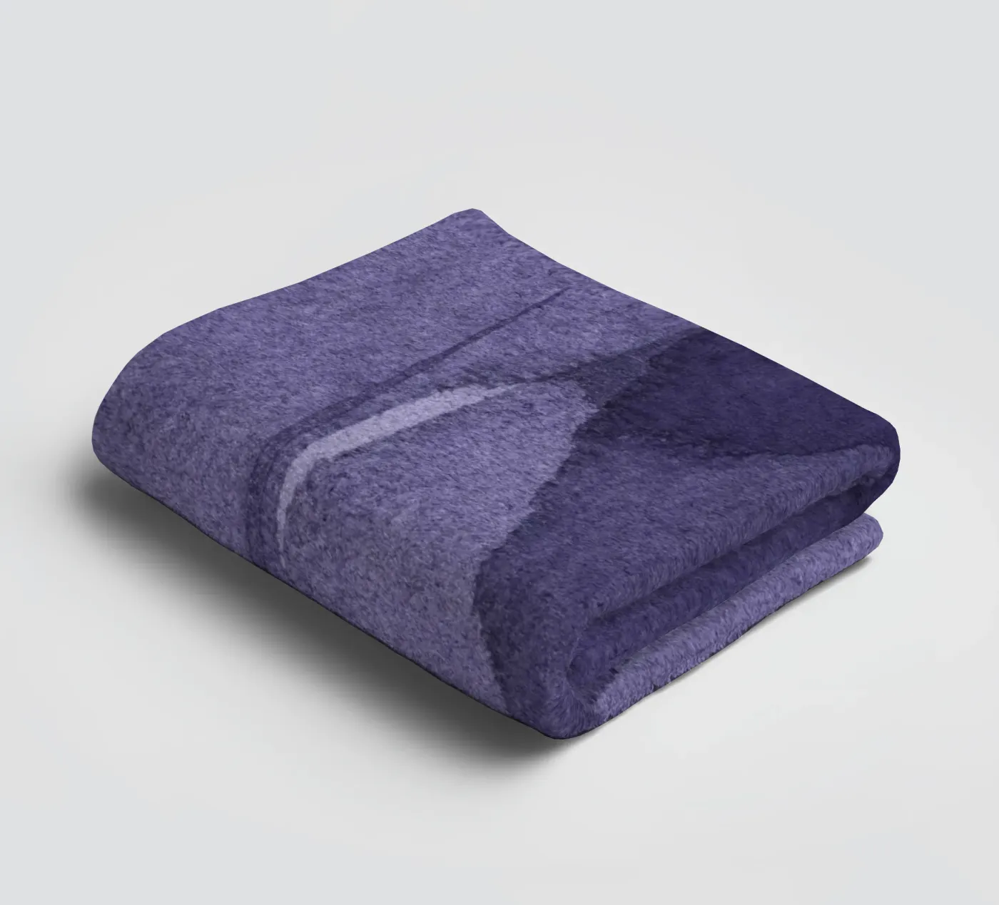 transparent violet towel by IRIS LEHNHARDT FINE ART