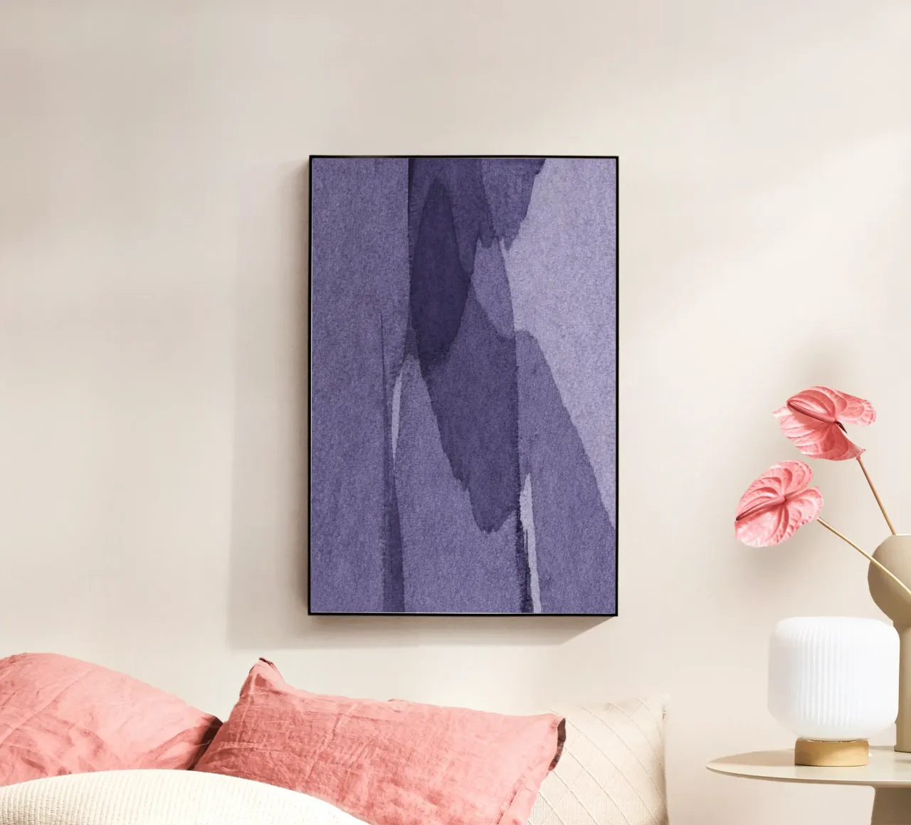 transparent violet plexiglass da IRIS LEHNHARDT FINE ART