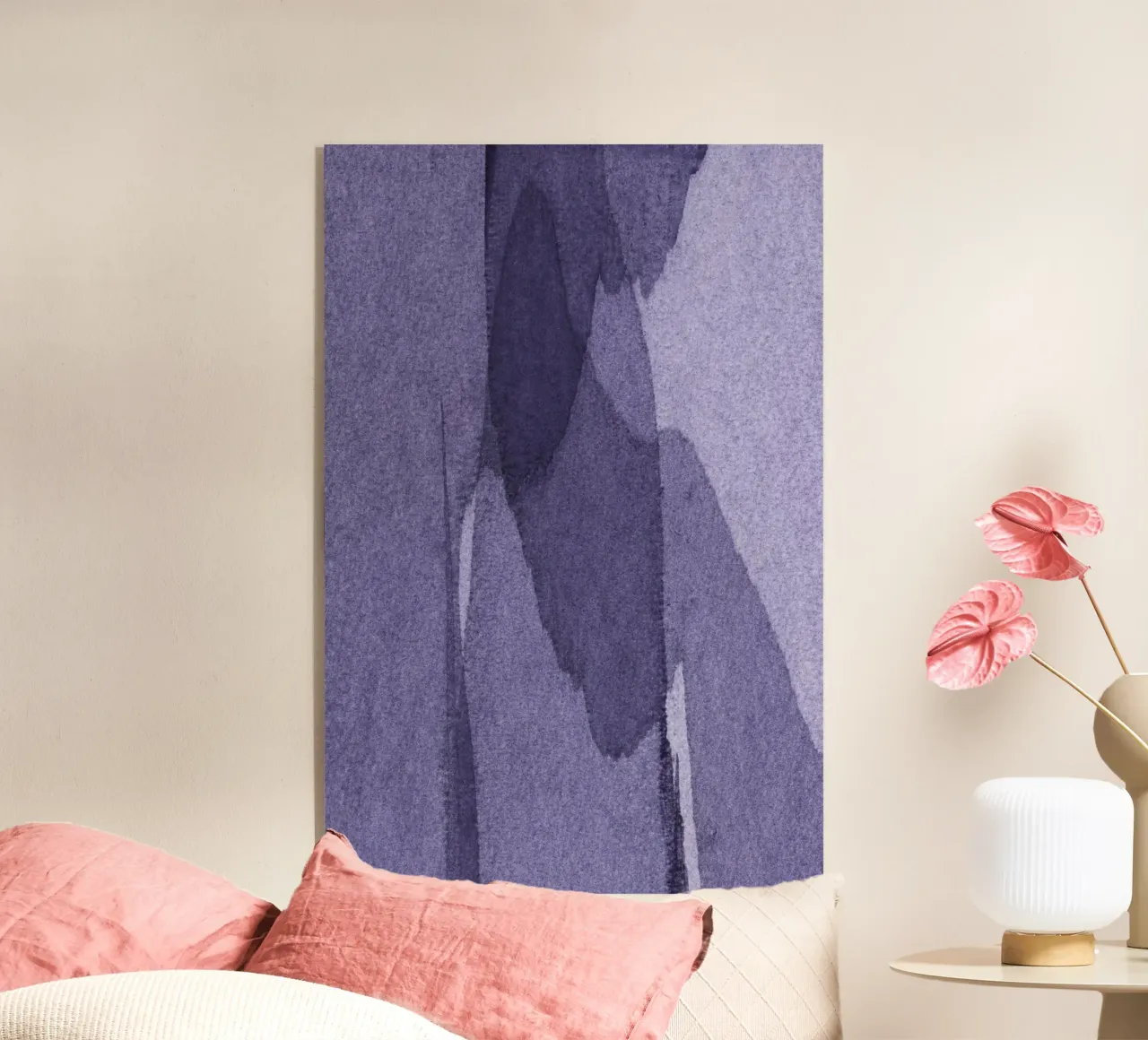 transparent violet plexiglass da IRIS LEHNHARDT FINE ART