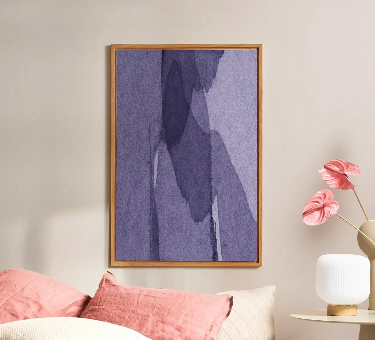 transparent violet alluminio dibond da IRIS LEHNHARDT FINE ART