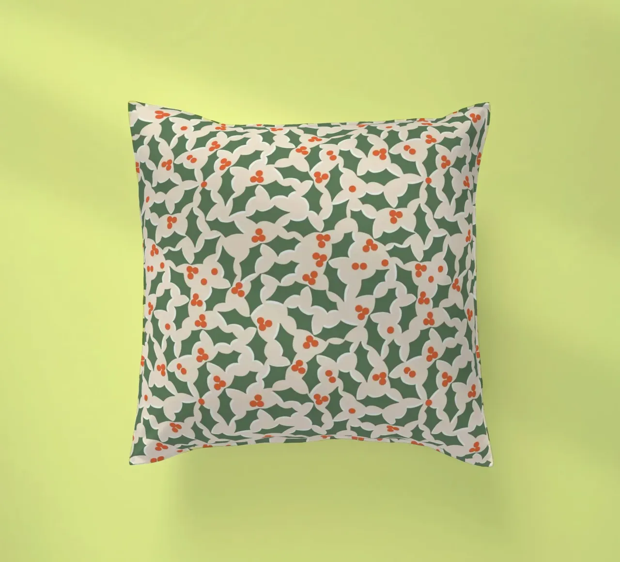 Christmas Pattern No 39 cuscino da treechild