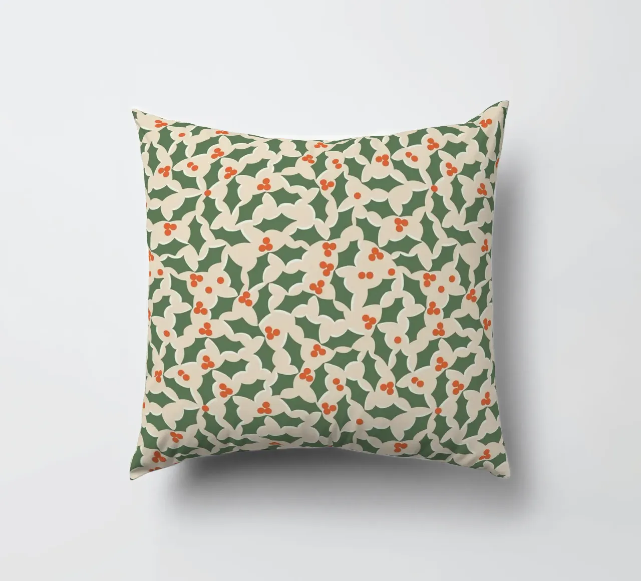 Christmas Pattern No 39 cuscino da treechild