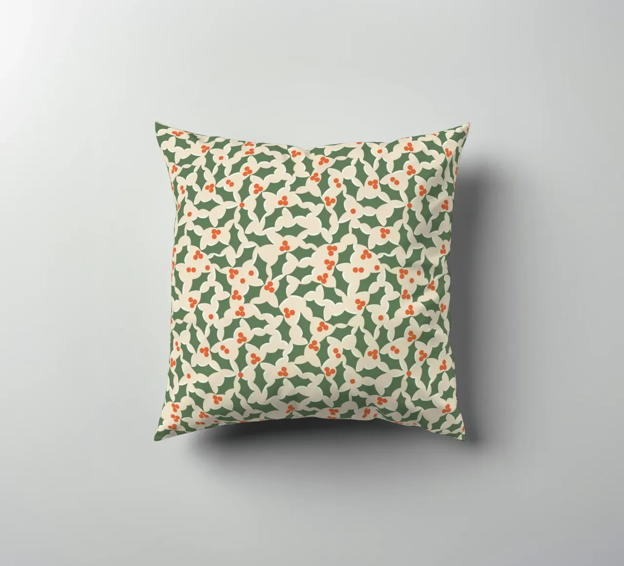 Christmas Pattern No 39 cuscino da treechild