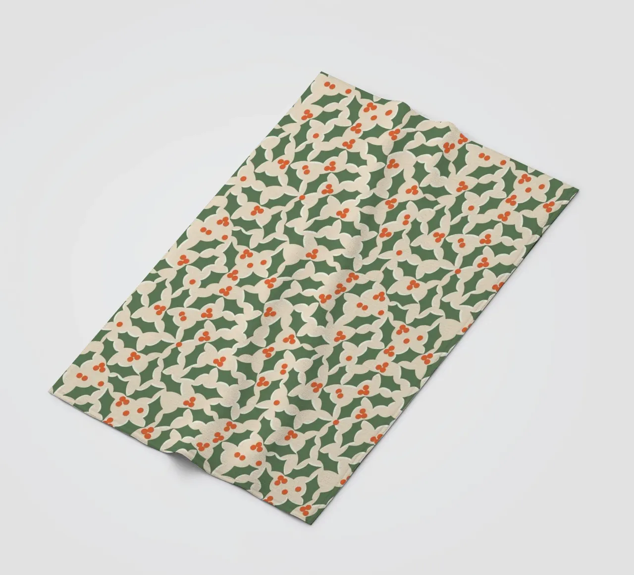 Christmas Pattern No 39 coperta in pile da treechild