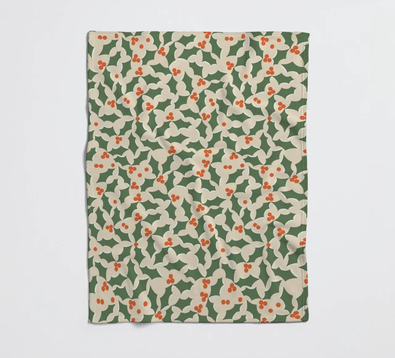 Christmas Pattern No 39 coperta in pile da treechild