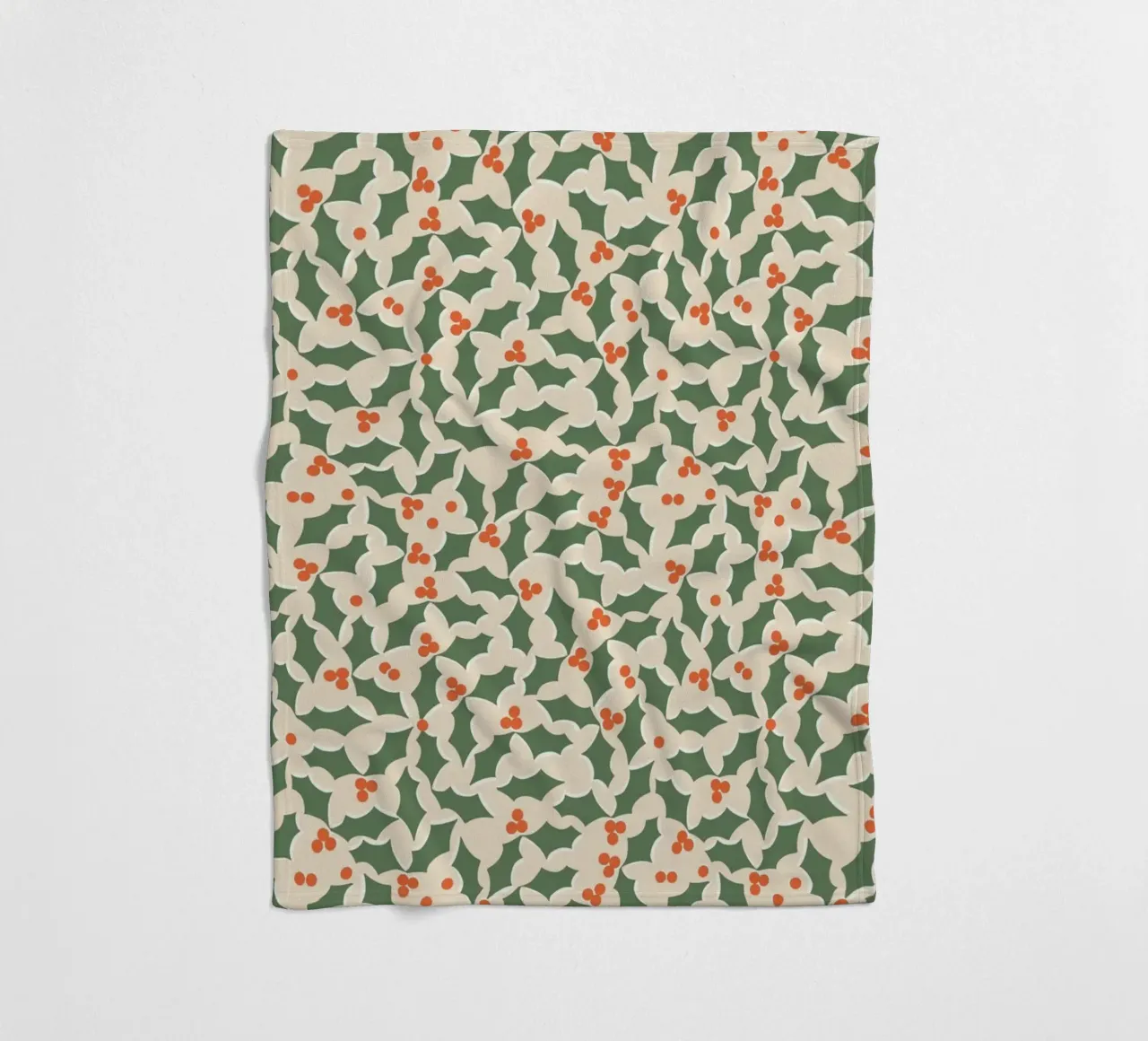 Christmas Pattern No 39 coperta in pile da treechild