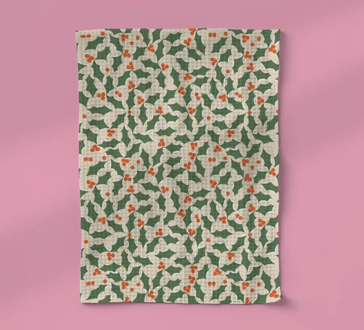 Christmas Pattern No 39 canovaccio da cucina da treechild