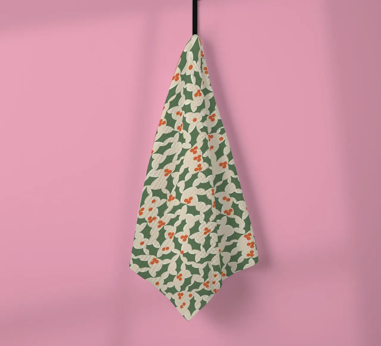 Christmas Pattern No 39 canovaccio da cucina da treechild