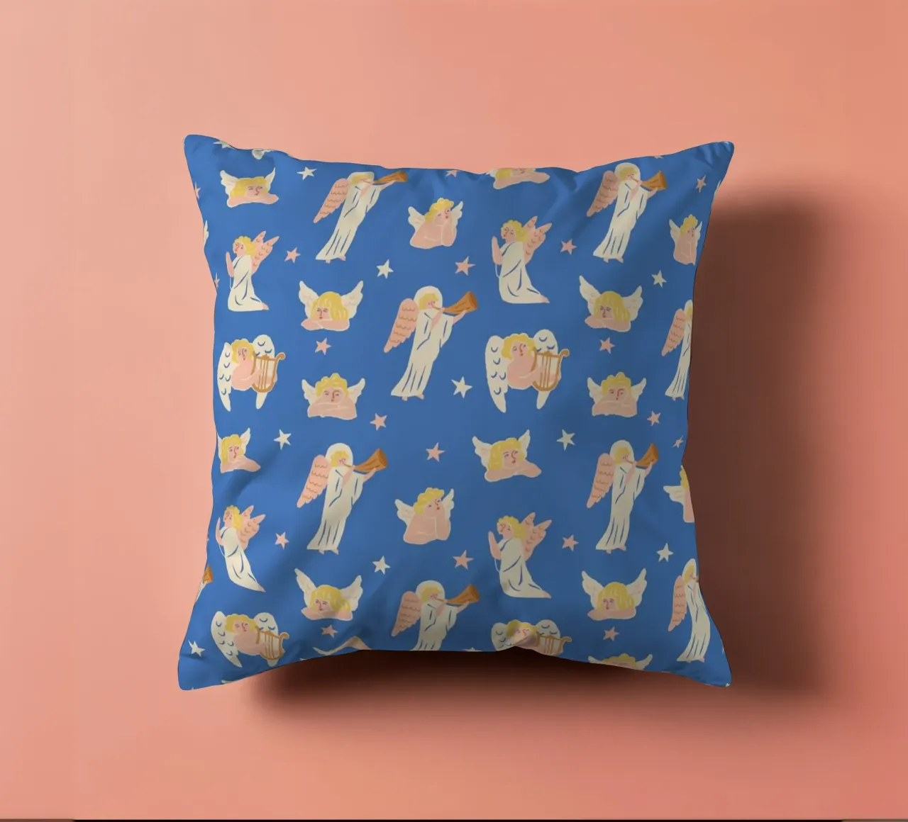 Christmas Pattern No 40 cuscino da treechild