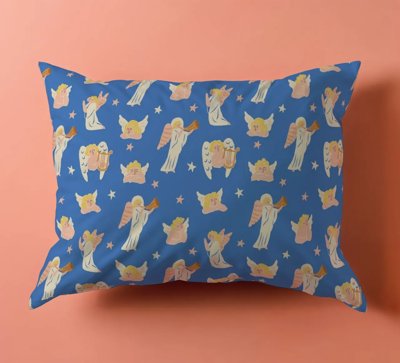 Christmas Pattern No 40 cuscino da treechild