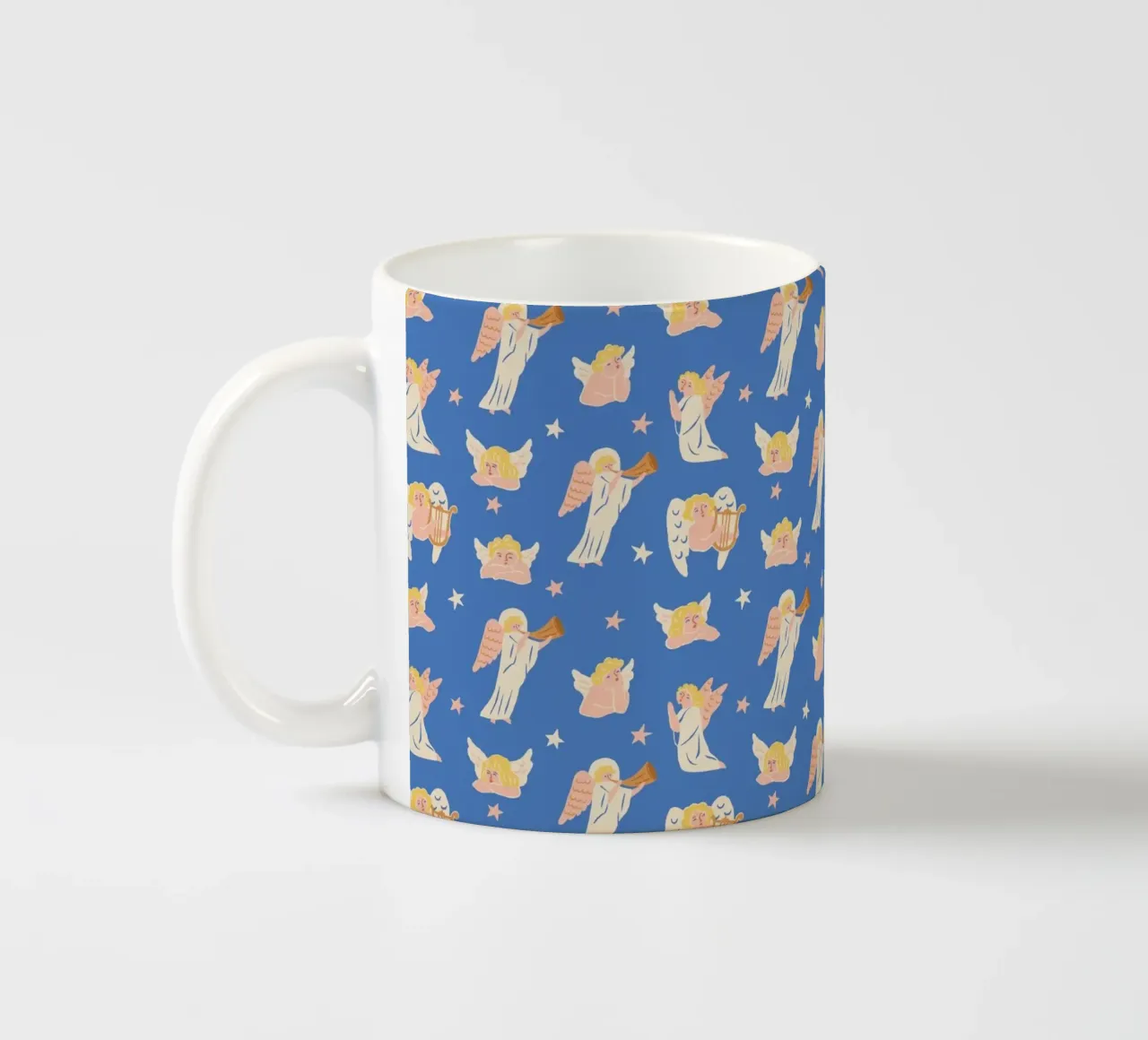 Christmas Pattern No 40 tazza in ceramica da treechild