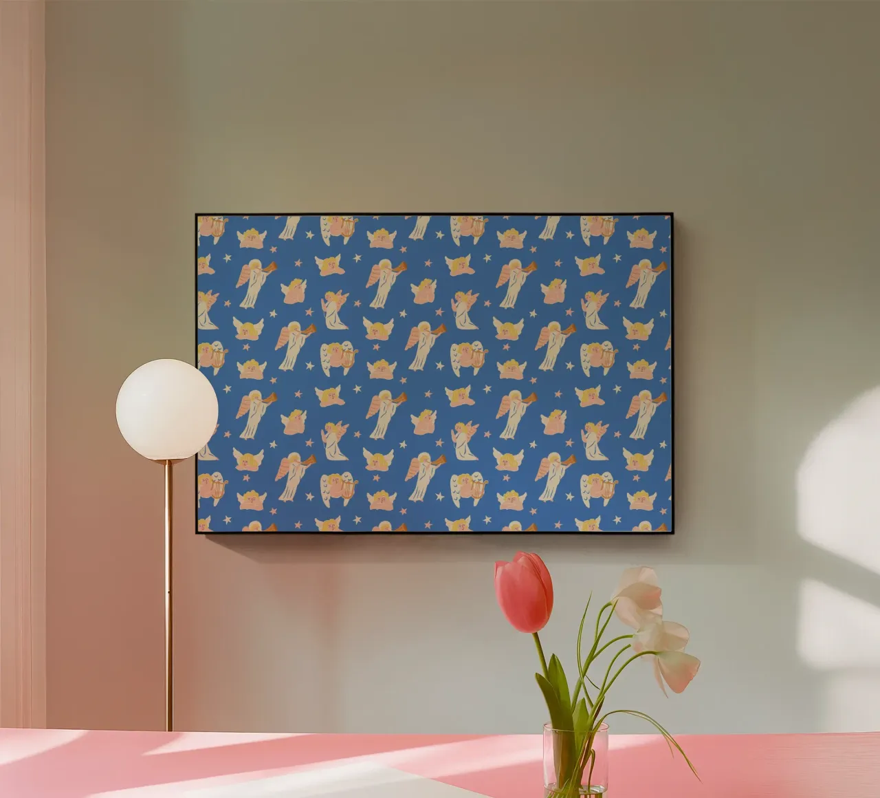 Christmas Pattern No 40 plexiglass da treechild