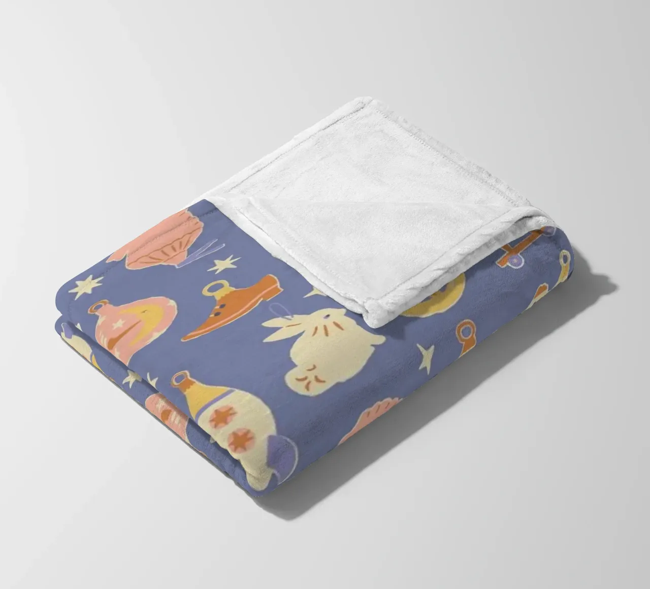 Christmas Pattern No 41 coperta in pile da treechild