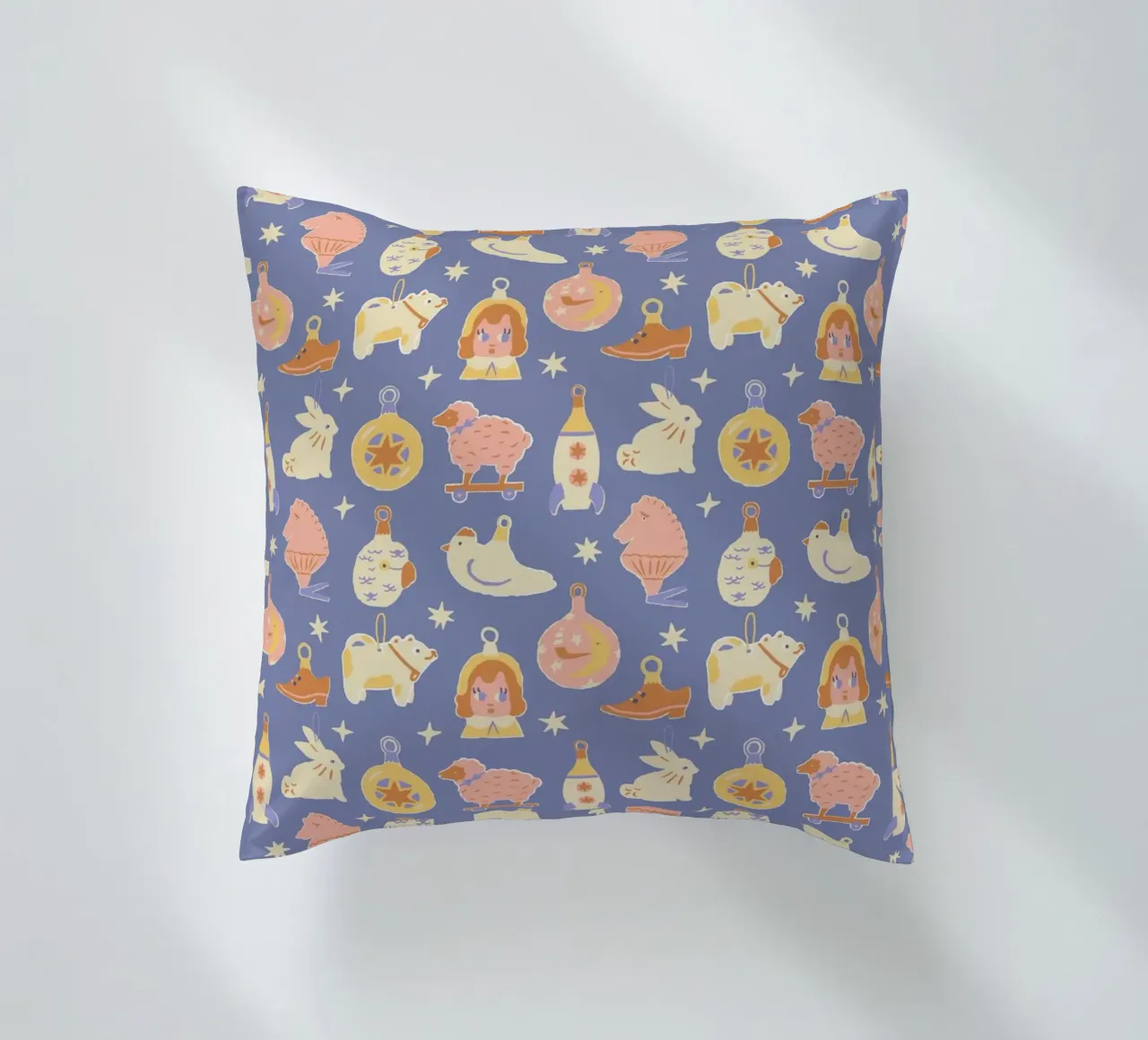 Christmas Pattern No 41 cuscino da treechild