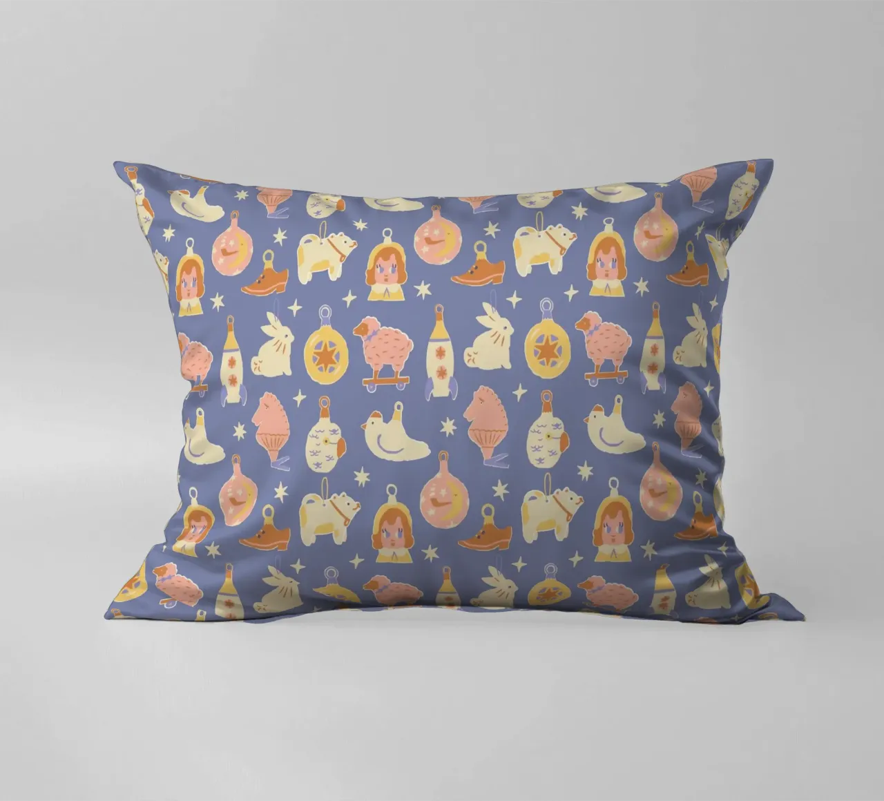 Christmas Pattern No 41 cuscino da treechild