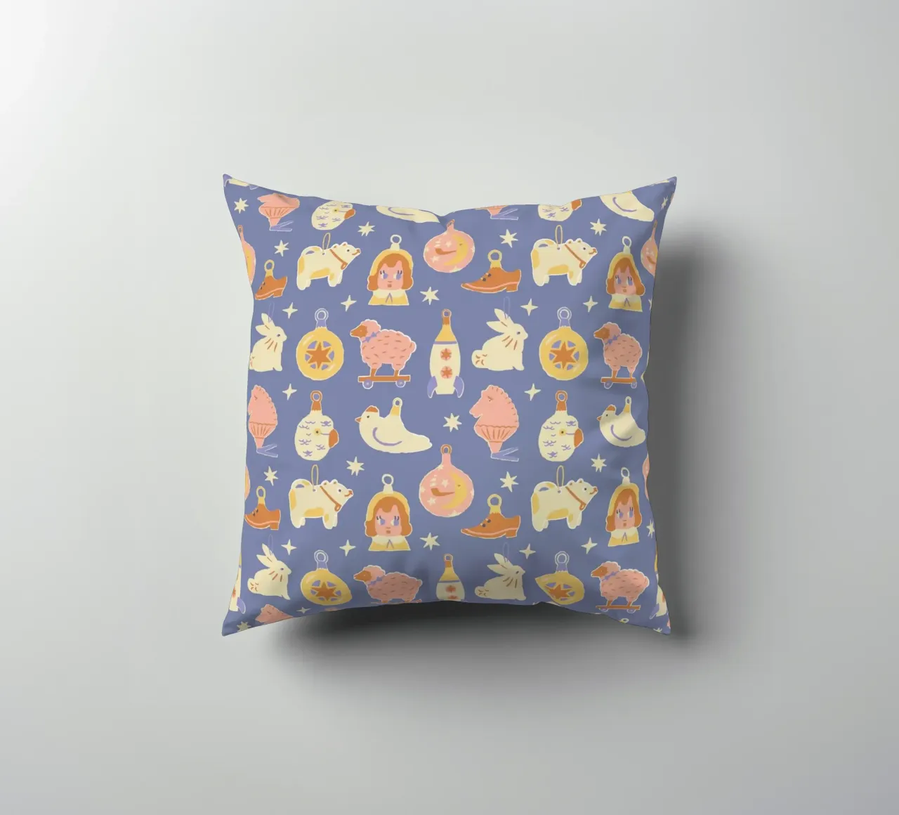Christmas Pattern No 41 cuscino da treechild