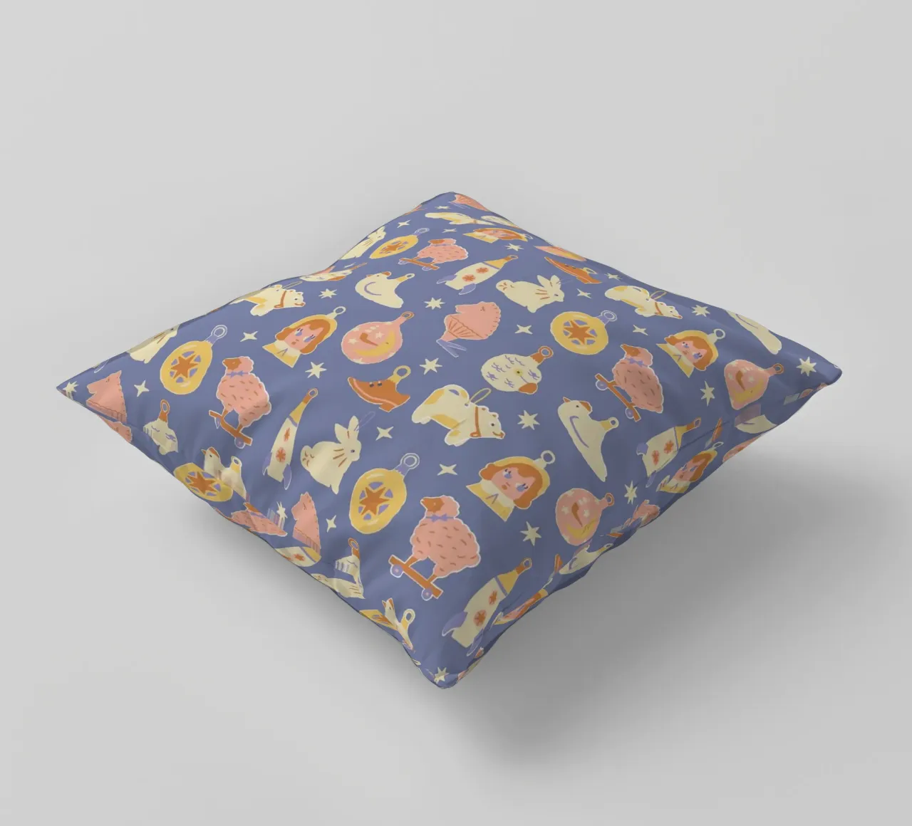 Christmas Pattern No 41 cuscino da treechild