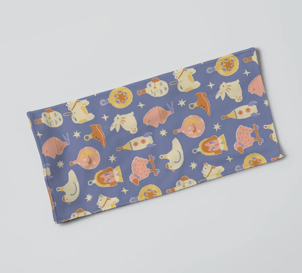 Christmas Pattern No 41 asciugamano da bagno da treechild