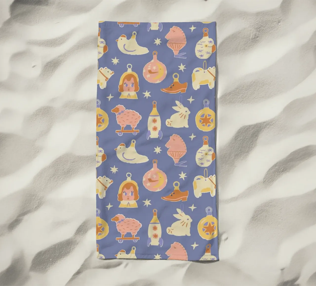 Christmas Pattern No 41 telo mare da treechild