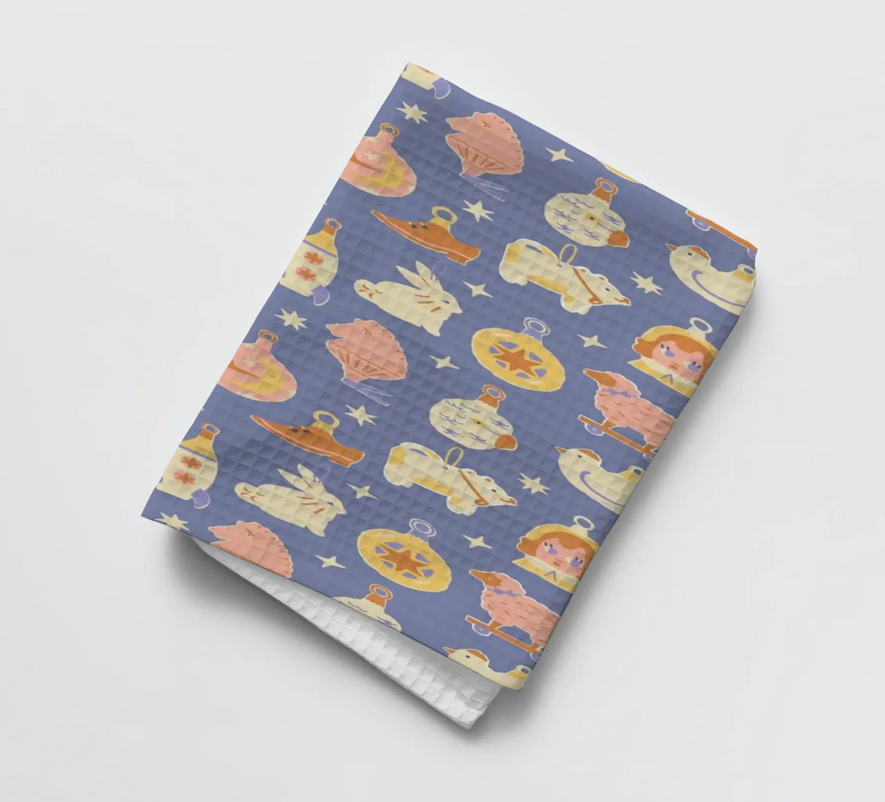 Christmas Pattern No 41 canovaccio da cucina da treechild