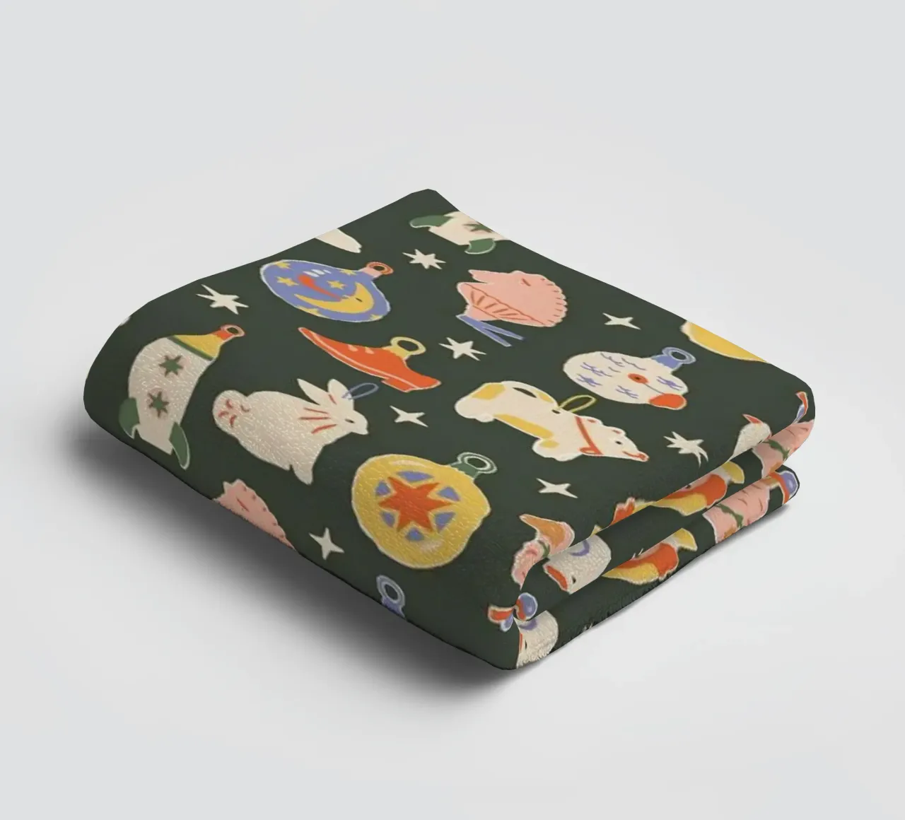 Christmas Pattern No 42 asciugamano da bagno da treechild