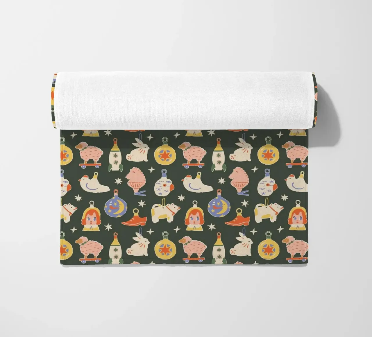 Christmas Pattern No 42 telo mare da treechild