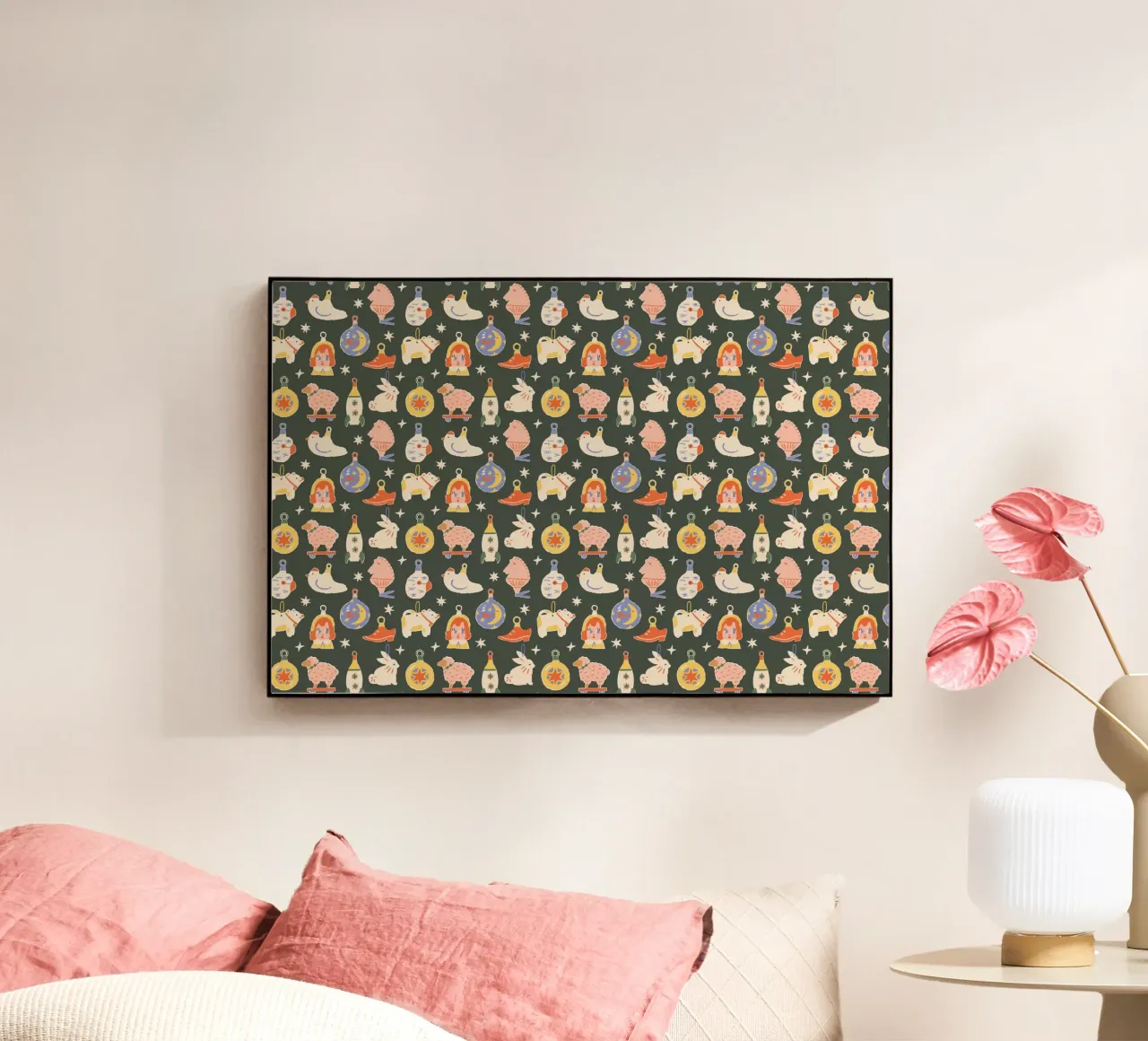 Christmas Pattern No 42 plexiglass da treechild