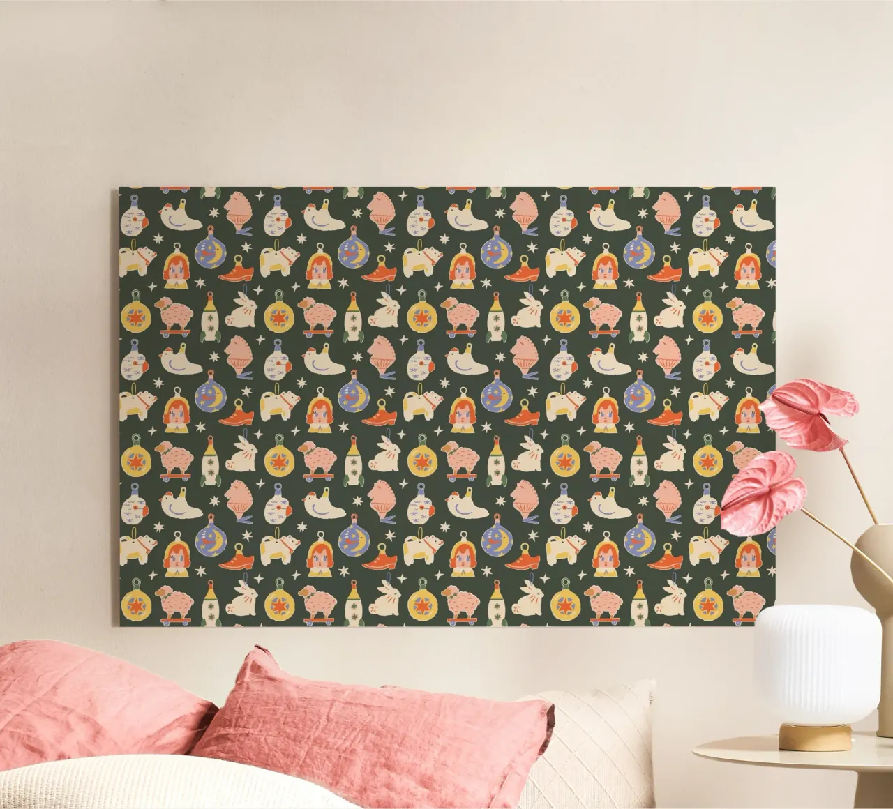 Christmas Pattern No 42 plexiglass da treechild