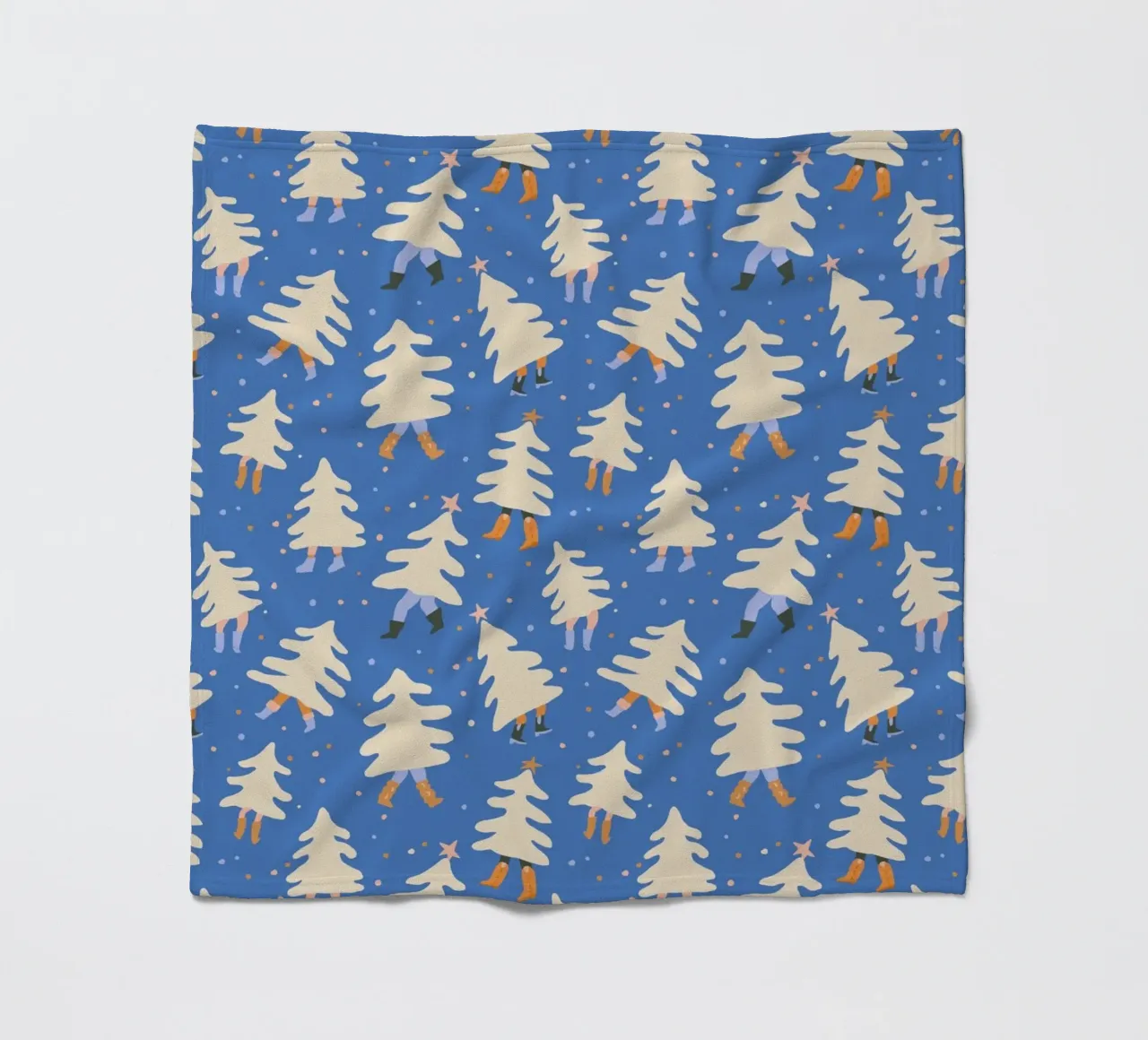 Christmas Pattern No 43 coperta in pile da treechild