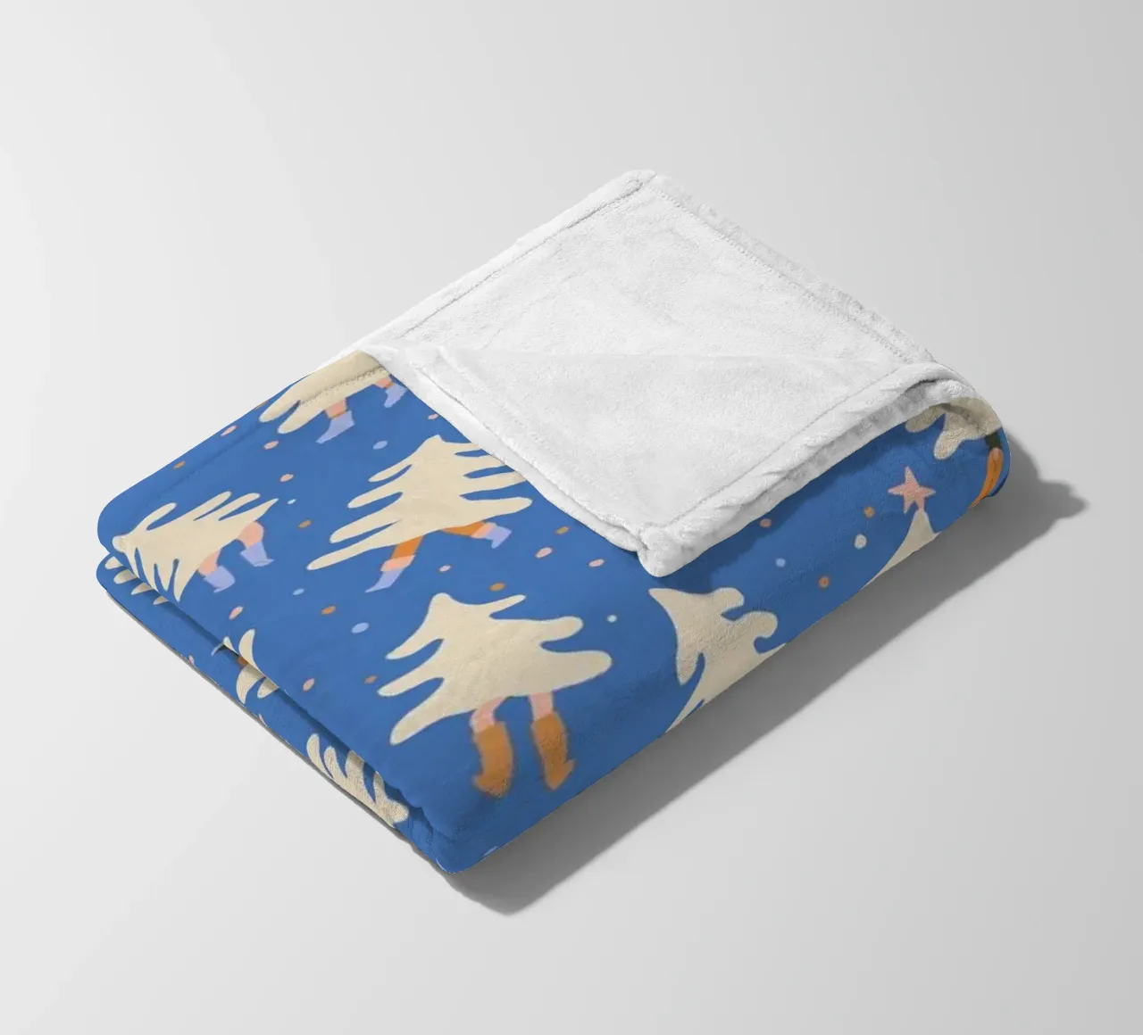 Christmas Pattern No 43 coperta in pile da treechild