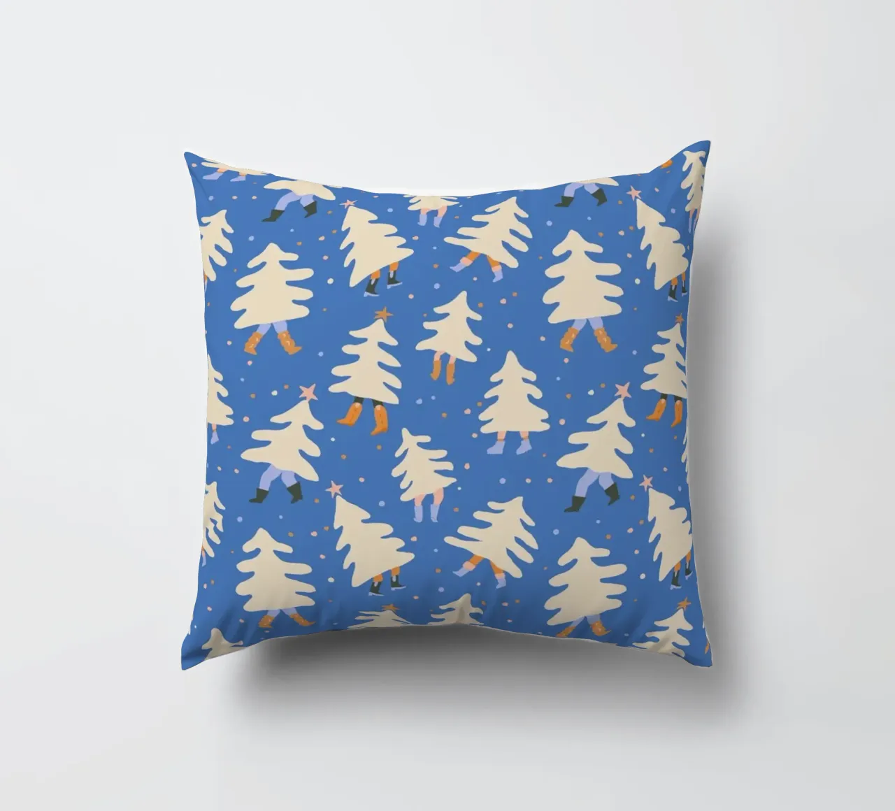 Christmas Pattern No 43 cuscino da treechild