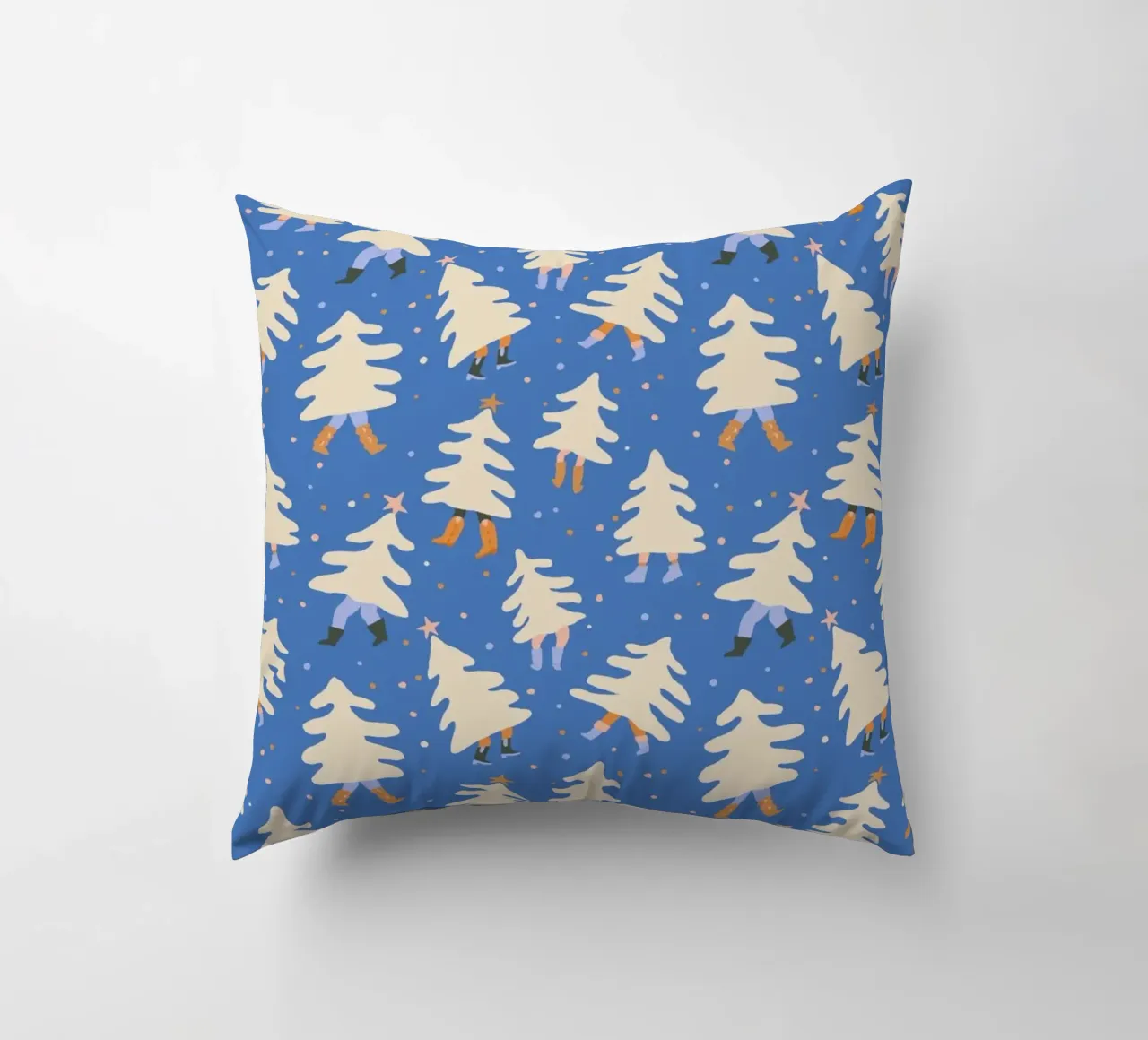 Christmas Pattern No 43 cuscino da treechild