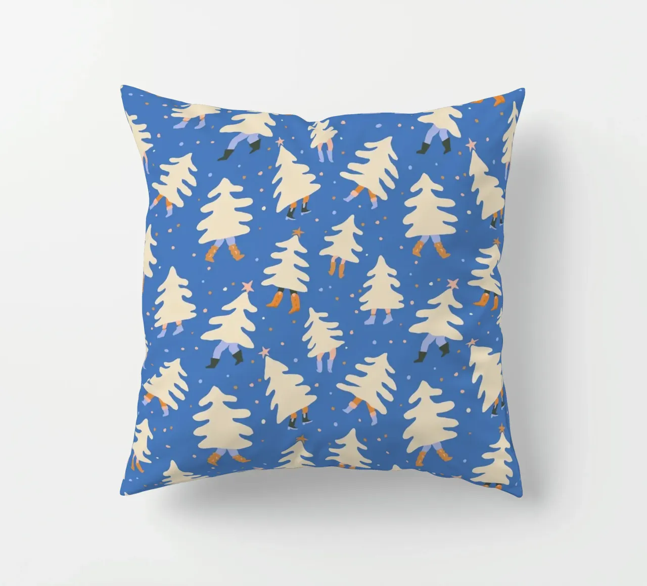 Christmas Pattern No 43 cuscino da treechild