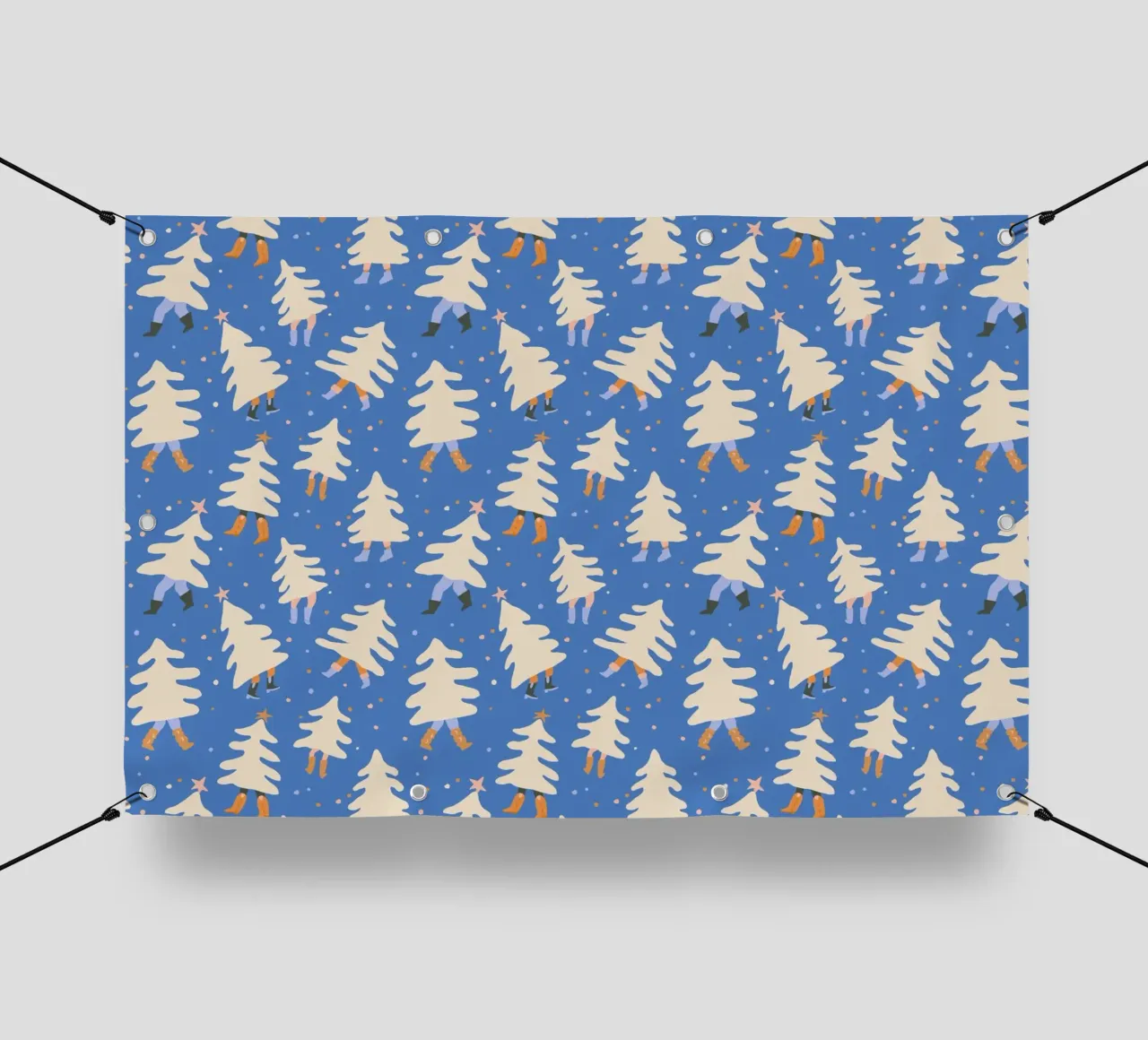 Christmas Pattern No 43 telo in pvc da treechild